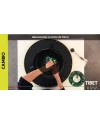 TIBET MINI * VENTILADOR PLAFÓN LED NEGRO CON MANDO